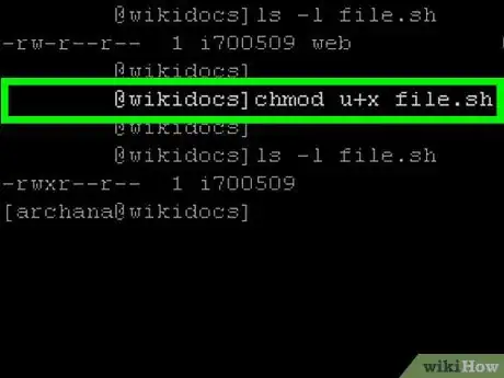 Image titled Run a File in Unix Step 2