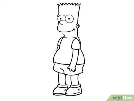Image titled Draw Bart Simpson Step 28