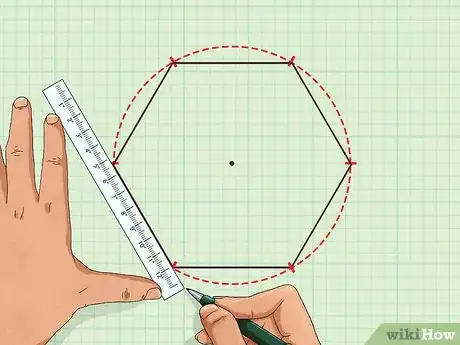 Image titled Divide a Hexagon Into Three Equal Parts Step 10