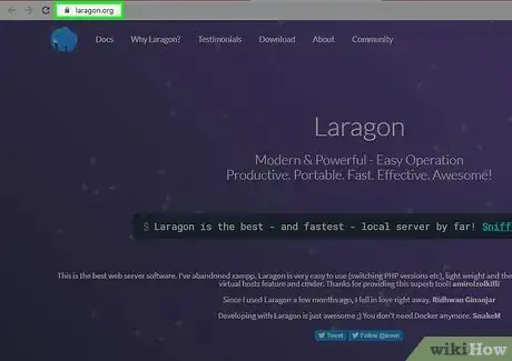 Image titled Install Laravel Using Laragon Step 1