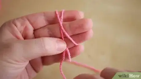 Image titled Crochet a Magic Ring Step 1
