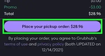 Pay with Cash on Grubhub