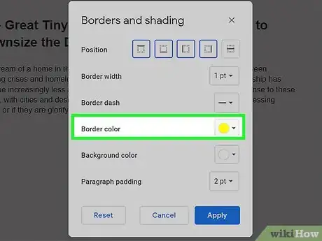 Image titled Put a Box Around Text in Google Docs Step 12