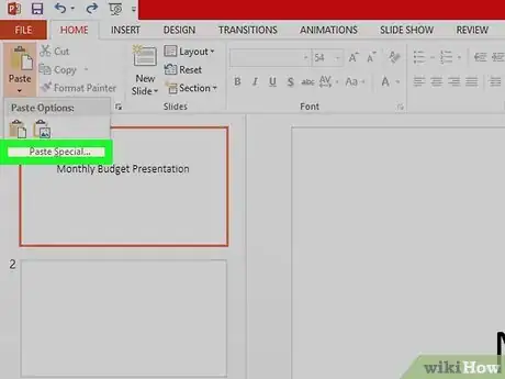 Image titled Copy a Graph from Excel to PowerPoint Step 7