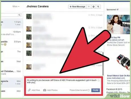 Image titled Start a Conversation with a Guy on Facebook Step 15
