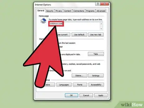 Image titled Change Your Home Page in Internet Explorer Step 6