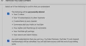 Delete a YouTube Account