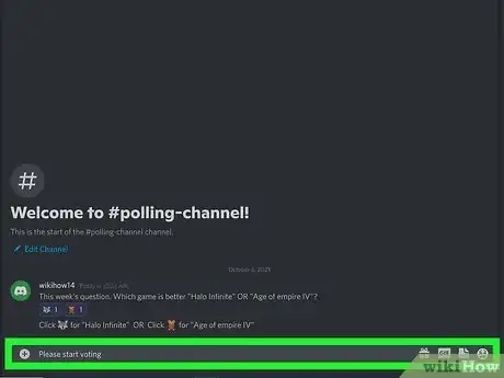 Image titled Create a Poll in a Discord Chat on a PC or Mac Step 8