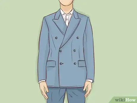 Image titled Wear a Double Breasted Suit Step 1