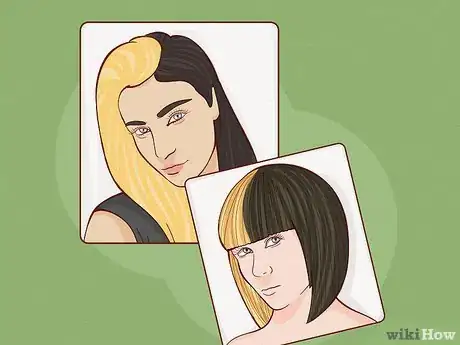 Image titled Dye Your Hair Blonde and Black Underneath Step 1