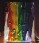 Make a Melted Crayon Canvas