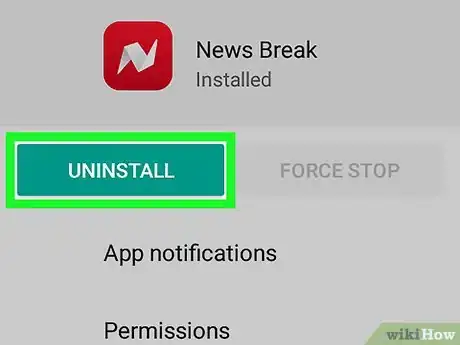 Image titled Delete the Newsbreak App Step 8