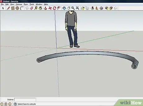 Image titled Create a Pipe in SketchUp With the Follow Me Tool Step 8