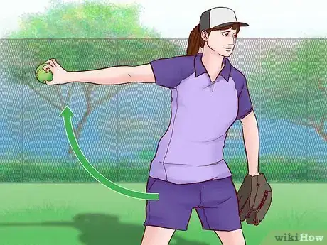 Image titled Pitch in Slow‐Pitch Softball Step 3