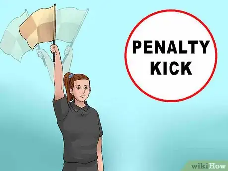 Image titled Signal and Position Yourself As an Assistant Referee in Soccer Step 15