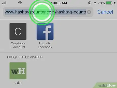 Image titled Copy a Link on an iPhone Step 1
