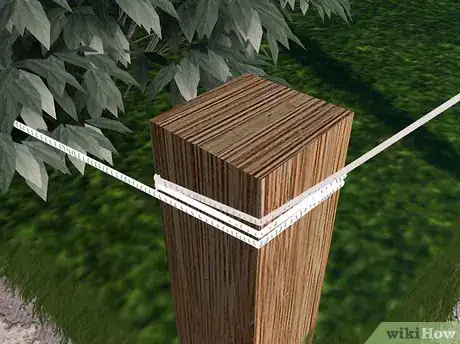 Image titled Get a Straight Line when Trimming a Hedge Step 2