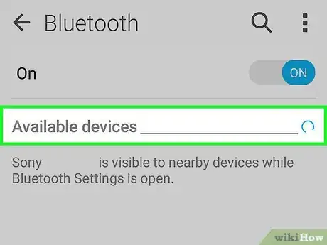 Image titled Pair a Cell Phone to a Bluetooth Headset Step 6