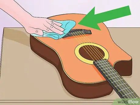 Image titled Remove Stickers Safely from a Guitar Step 10