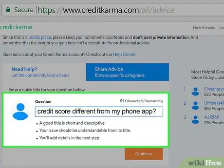 Image titled Contact Credit Karma Step 15