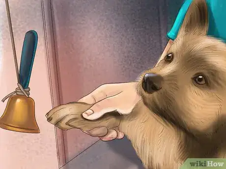 Image titled Teach a Dog to Tell You when He Wants to Go Outside Step 2