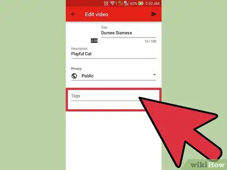 Image titled Put a Video on YouTube from a Cellphone Step 11