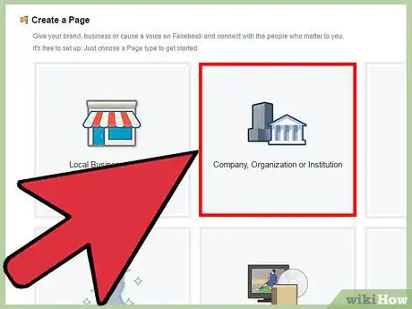 Image titled Make a Facebook Page for a Celebrity or Organization Step 4