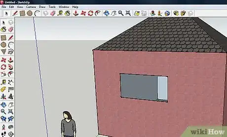 Image titled Create a Window Component in SketchUp Step 2