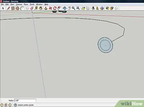 Image titled Create a Pipe in SketchUp With the Follow Me Tool Step 4
