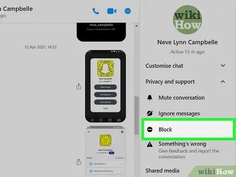 Image titled Block Calls on Messenger Step 10