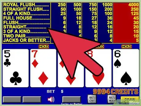 Image titled Play Video Poker Step 11