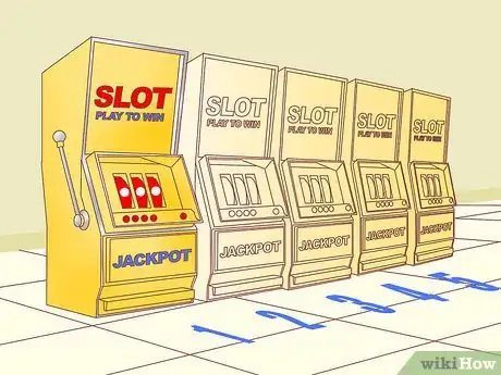 Image titled Find a Loose Slot Machine at a Casino Step 5