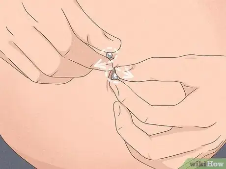 Image titled Manage Belly Button Rings During Pregnancy Step 9