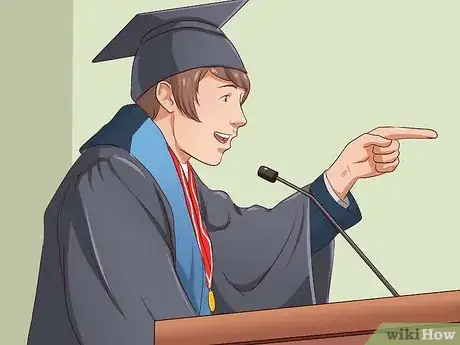 Image titled Add Humor to a Graduation Speech Step 2