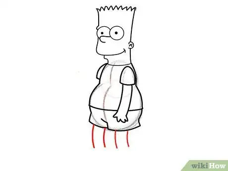 Image titled Draw Bart Simpson Step 26
