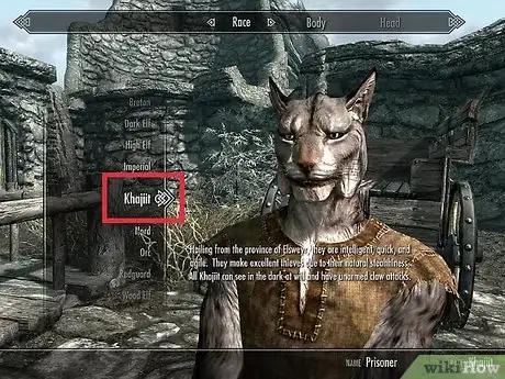 Image titled Create the Right Character for You in Skyrim Step 3