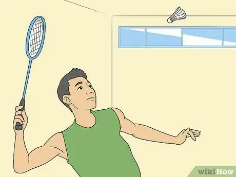 Image titled Play Badminton Step 1