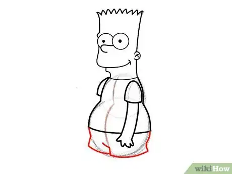 Image titled Draw Bart Simpson Step 25