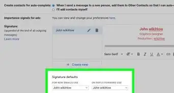 Create an HTML Signature for Gmail