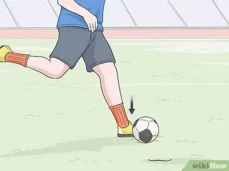 Image titled Kick a Soccer Ball Hard Step 3