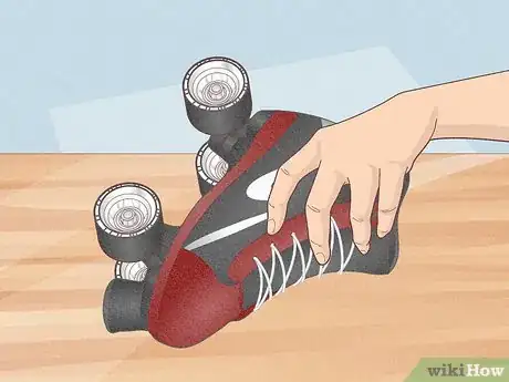 Image titled Tighten Roller Skate Wheels for Beginners Step 1