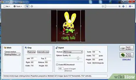 Image titled Stitch Images Together Using Microsoft Image Composite Editor Step 6
