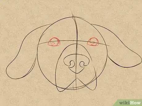 Image titled Draw a Dog Face Step 3