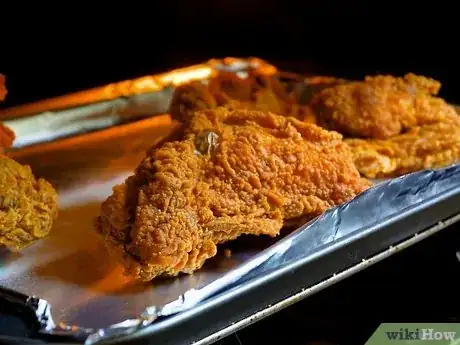 Image titled Reheat Fried Chicken Step 3