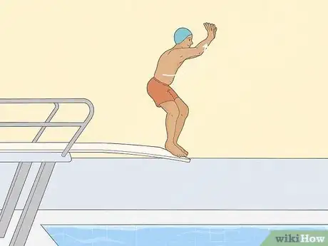 Image titled Do a Swan Dive From the Side of a Swimming Pool Step 5