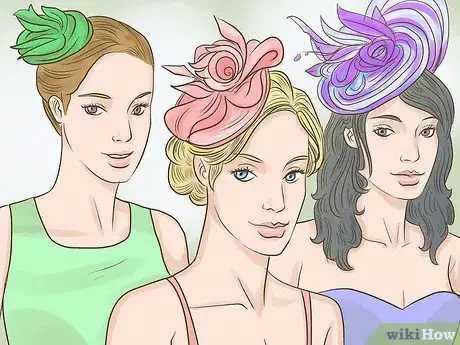 Image titled Wear a Fascinator Step 1