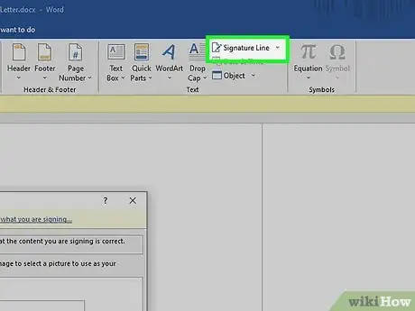 Image titled Add a Digital Signature in an MS Word Document Step 16