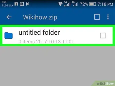 Image titled Open (Extract, Unpack) Zip, Rar and 7z Archives on Android Step 11