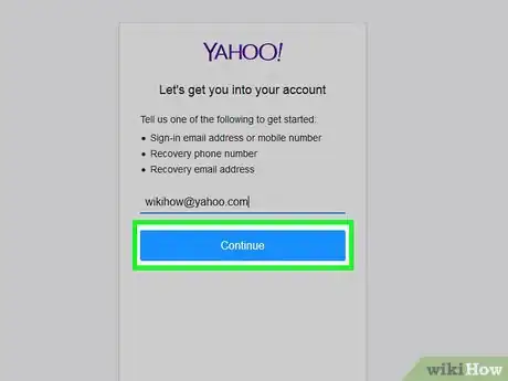 Image titled Recover a Hacked Yahoo Account Step 5