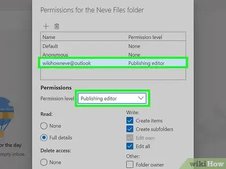 Image titled Share a Folder in Outlook Step 8